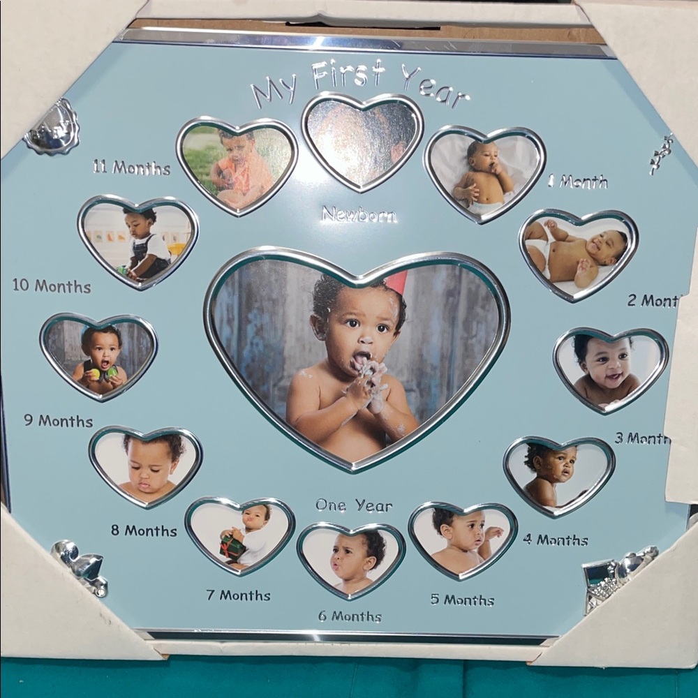 Baby's First Year Photo Frame